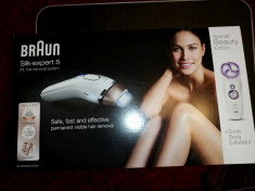 Epilator(epilare definitiva) + exfoliator BRAUN SILK-EXPERT 5 foto