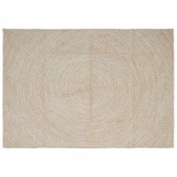 VidaXL Covor Natural și Alb 200 x 290 cm Iută 42010609