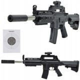 PUȘCĂ PISTOL PENTRU BBs MITRALIERĂ REPLICA LASER