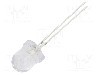 Dioda LED, 7,8mm, verde albastrui, 25000...30000mcd, 30mA, 3,1...3,6V, OPTOSUPPLY - OSG38A8131P