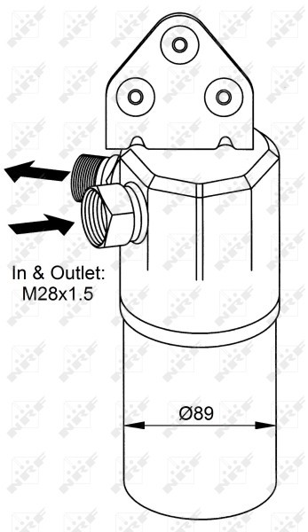 NRF 33131 EASY FIT uscator,aer conditionat