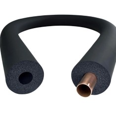 Izolatie cauciucata 6,35 mm x 6mm , tub 2 m