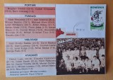 Istoria fotbalului - Suporter - fan zone - echipa de fotbal DINAMO Bucuresti, sezonul 1989-1990, plic, intreg postal