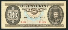 t836 UNGARIA BANCNOTA DE 50 FORINT 1983 NECIRCULATA UNC