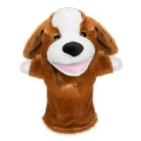 Figurină Plus Teatru de Păpuși, Cățel, Culoare Maro, &Icirc;nălțime 28 cm