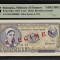 5 lei 1952 Specimen PMG67 UNC bancnota gradata