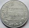5 Francs 2002 Polinezia Franceză, km#12, Australia si Oceania