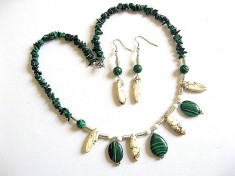 set malachit si howlite 21963
