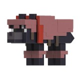 MINECRAFT CRAFT A BLOCK FIGURINA TAMED WOLF 8CM SuperHeroes ToysZone