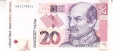 M1 - Bancnota foarte veche - Croatia - 20 kuna - 2001