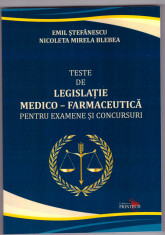 Teste de legislație medico - farmaceutică foto