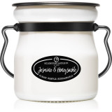 Milkhouse Candle Co. Creamery Jasmine &amp; Honeysuckle lum&acirc;nare parfumată Cream Jar 142 g, Milkhouse Candle Co.