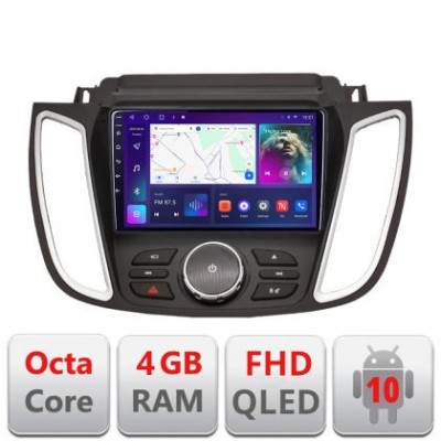 Navigatie Ford Kuga 2015-2020 SYNC2 si SYNC3 Android Ecran QLED octa core 4+64 carplay android auto KIT-kuga+EDT-E309V3 CarStore Technology foto