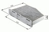 Filtru polen / aer habitaclu MERCEDES E-CLASS (W211) (2002 - 2009) BOSCH 1 987 432 381