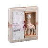 Set Cadou SOPHIEsticat Cu Girafa Sophie Si Scutec 120x120 cm