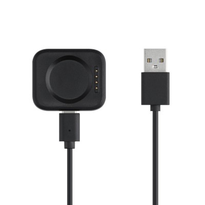 Docking stand pentru Oppo Watch 2 (46mm) / Watch 2 (42mm), kwmobile, Plastic, Negru, 56752.01 foto