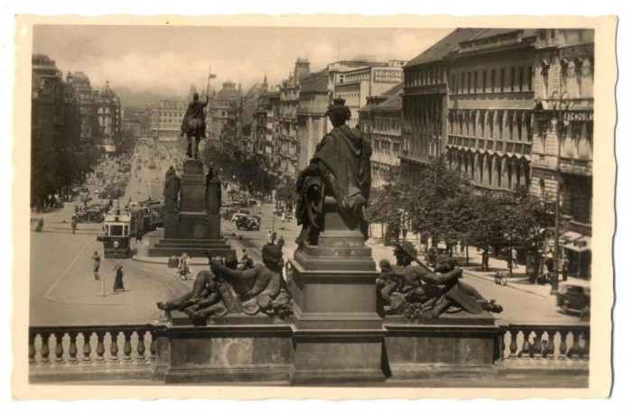AD 800 C. P. VECHE - PRAGA -PRAHA -CEHIA -CEHOSLOVACIA-MASINI DE EPOCA