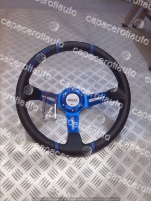Volan sport racing albastru foto