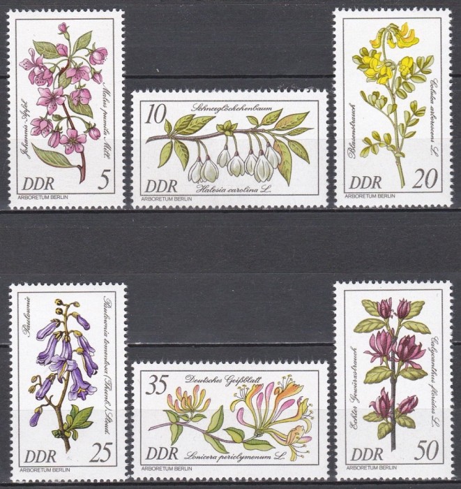 Germania RDG 1981 - Floră rară, MNH