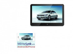 Tetiera monitor HD Touchscreen Mirrorlink 10,1? HD compatibil cu Android si IOS foto