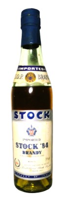 RARITATE -BRANDY stock VSOP, IMPORTED, distillato di vino, ani 60 CL. 35 gr 40 foto