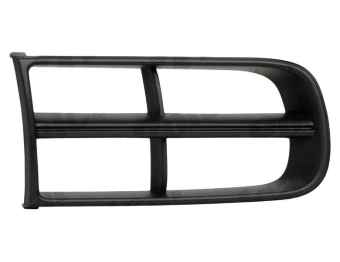 Grila bara fata Skoda Fabia 2 Skoda Roomster 2007-2010 Dreapta 5J0807682 pentru proiectoare rectangulare