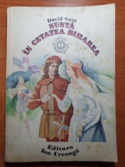 carte pentru copii - nunta in cetatea biharea - din anul 1982