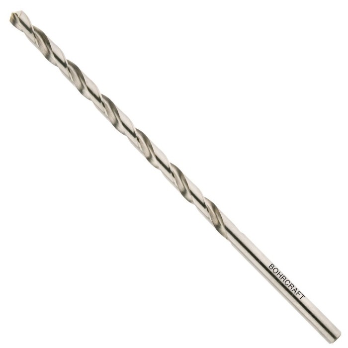 Burghiu cilindric pentru metal, tip N, DIN1869, Bohrcraft, HSS-G, 10 x 235 x 340 mm