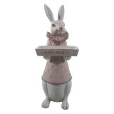 Cumpara ieftin Figurina Iepuras Girl Paste polirasina 15x13x37 cm