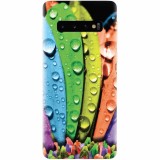 Husa silicon pentru Samsung Galaxy S10 Plus, Colorful Daisy Petals