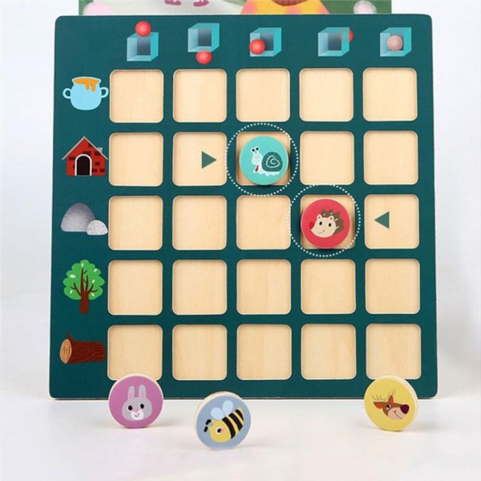 Leziter Unde este? Joc de orientare spatiala