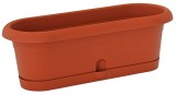 Jardiniera ICS Minimelissa 30x12x11 cm, tip trug, cu tavita