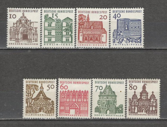 Germania.1964 Cladiri din secolul XII MG.196