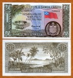 !!! WESTERN SAMOA - 5 POUNDS 1963 (2020) - P 15 CS - UNC / REPRINT OFICIAL
