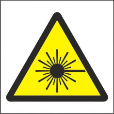 Indicator Radiatie laser(2) - Semn Protectia Muncii foto