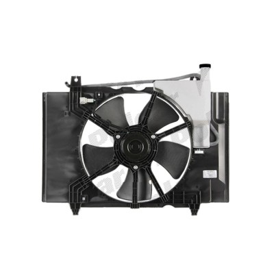 GMV radiator electroventilator Nissan Tiida, 09.2007-, Motorizare 1,5 80kw; 1,6 81kw; 1,8 93/94kw Benzina, tip climatizare , dimensiune mm, Aftermark foto