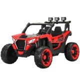 Cumpara ieftin UTV electric 4x4, pentru 2 copii, Kinderauto RZR2000, 180W, 12V, echipare PREMIUM, rosu