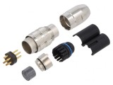 Conector M16 Mufă Tată 6 PIN 5A 250V Drept Pe Cablu