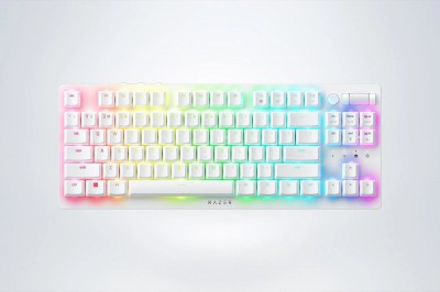 KB RAZER DEATHSTALKER V2 PRO TKL (RED SWITCH) - WHITE foto