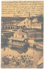 674 - OCNA-SIBIULUI, Baile, Romania - old postcard - used - 1913