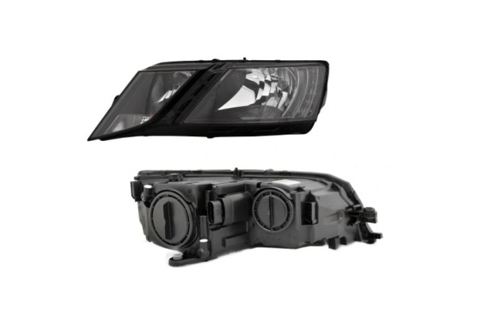 Far SKODA OCTAVIA III (5E), 03.2017-09.2020, partea stanga, cu LED daytime running light; cu LED parking light; H7+H7+PWY24W; electrical; halogen,