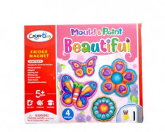 Set creativ pictura magneti de frigider Color Day - Fluturi si flori foto