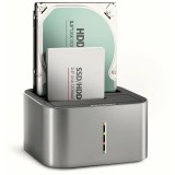 Docking station AXAGON ADSA-DC DUAL DOCK HDD /SSD 2.5 /3.5 5Gbit/s SATA 3.0 USB 3.2 Gen1