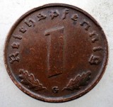 2.478 GERMANIA 1 REICHSPFENNIG 1937 G, Europa, Bronz