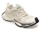 Pantofi sport GRYXX albi, 61030, din material textil