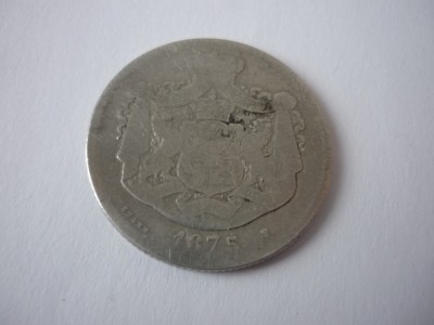 2 LEI 1875 ARGINT***** foto