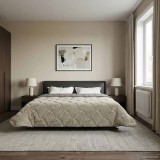 vidaXL Pilotă de vară Patos Gri deschis 220 x 240 cm 42026178