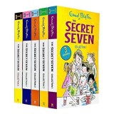 Enid Blyton The Secret Seven 15 Story Collection In 5 Books Set (the Secret Seven, Adventure, Well Done, On The Trail, Go Ahead, Good Work, Win Throug