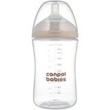 Canpol babies Natural Shape biberon anticolici 3m+ 260 ml