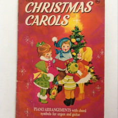 D - Christmas Carols, cantece de Craciun in Engleza, arajament pian si chitara